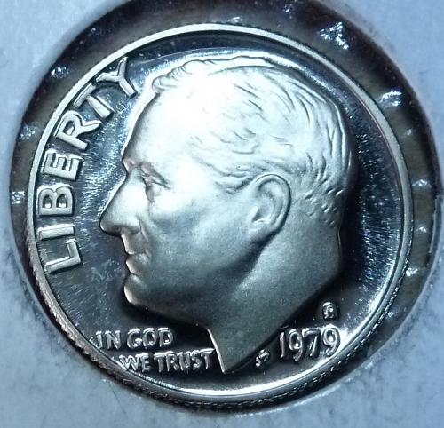 1979-S Type One GEM Brilliant Proof Roosevelt Dime (3700)