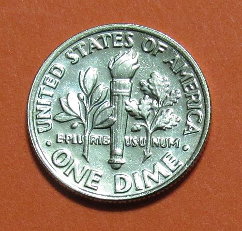 1990-P 10 Cents - Roosevelt Dime