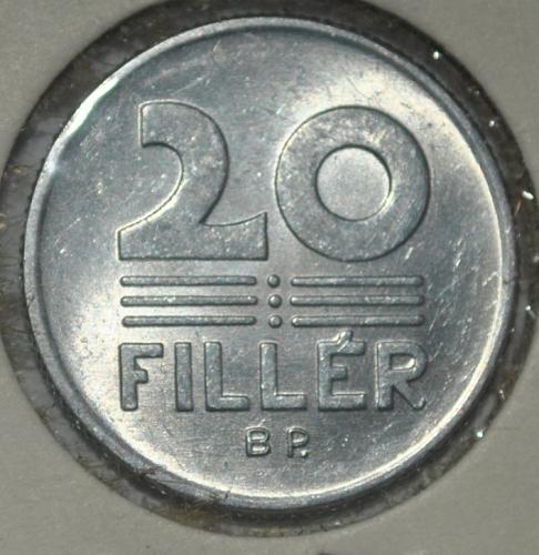 Hungary 20 filler 1976