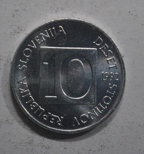 Slovenia 10 Stotinov ,1992