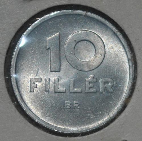 hungary 10 filler 1965