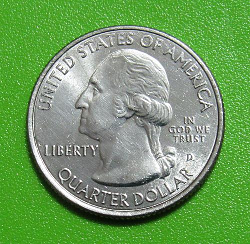 2016-D 25 Cents -Cumberland Gap Kentucky National Parks America the Beautiful Qu