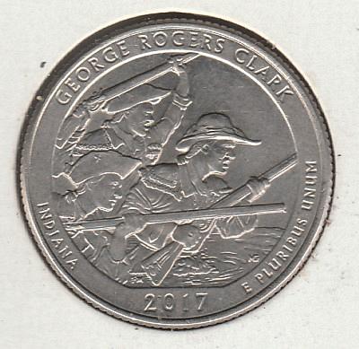 2017 D George Rogers Clark America The Beautiful Quarters - #1