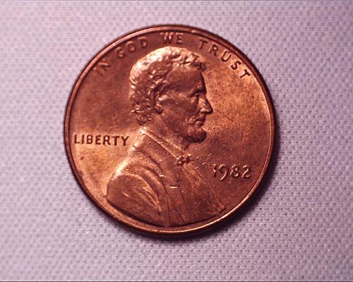 1982 P Lincoln Memorial Cent