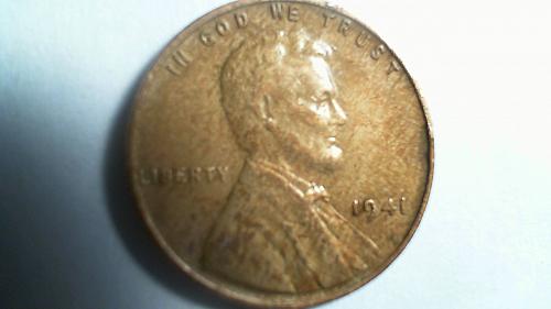 1941-P Lincoln Wheat Cent
