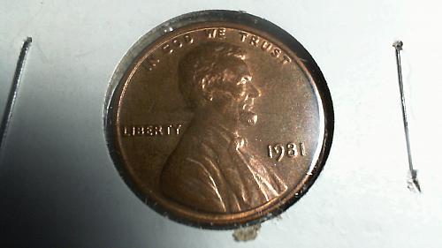 1981-P Lincoln Memorial Cent