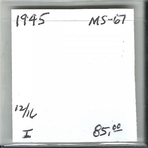 1945  P  WASHINGTON QUARTER