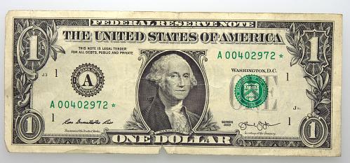 2013 $1 Federal Reserve Star Note#7 Circulated