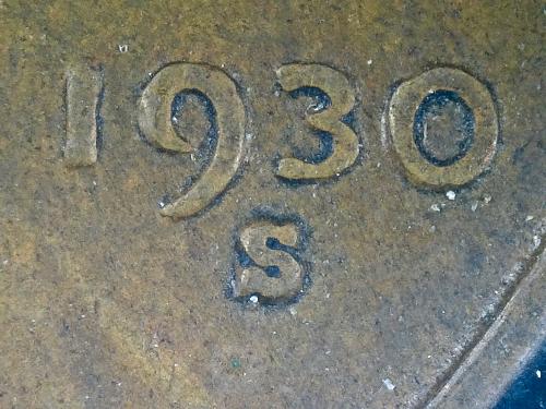 1930 S Lincoln Cent w/ RPM +