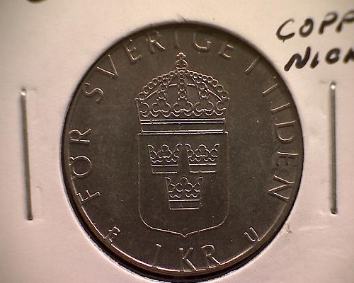 1978V SWEDEN ONE KRONA