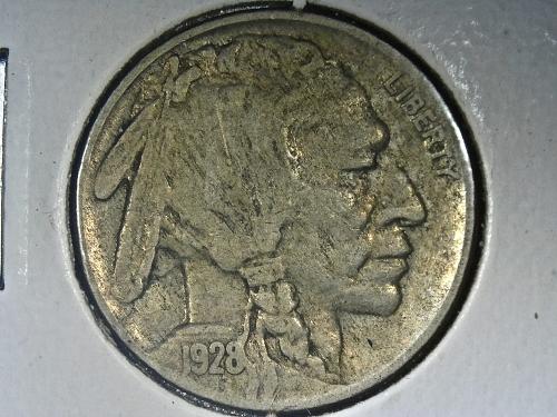 1928 P Buffalo Nickel