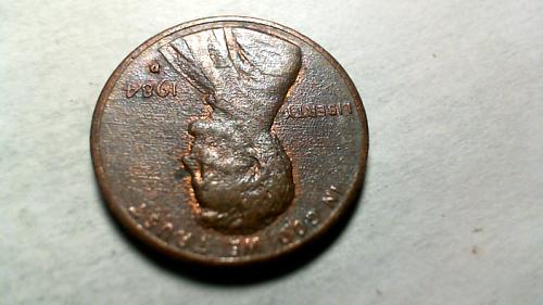 1984 D Lincoln Memorial Cents