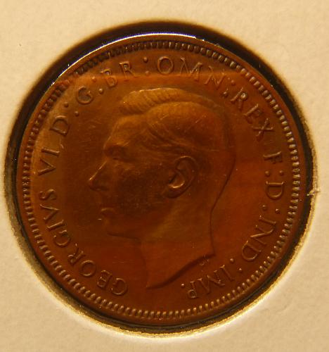 UNITED KINGDOM 1943 1 FARTHING