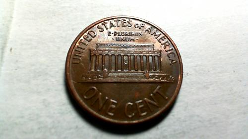 1989 D Lincoln Memorial Cents