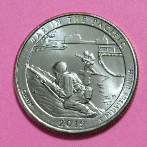 2019-P 25 Cents -War in the Pacific Guam National Park America the Beautiful Qtr