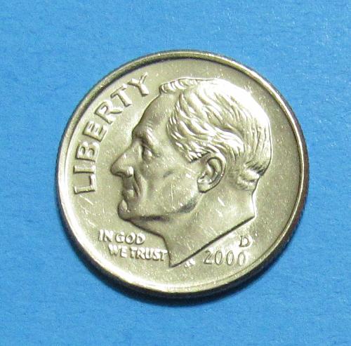 2000-D 10 Cents - Roosevelt Dime