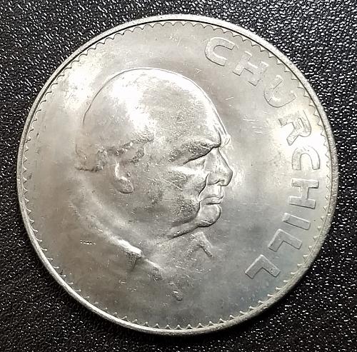 1965 1 Crown - Elizabeth II Churchill