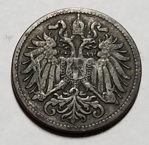 1896 Austria 2 Heller - Franz Joseph I