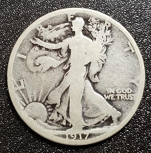 1917 Walking Liberty Half Dollar