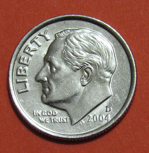 2004-D 10 Cents - Roosevelt Dime