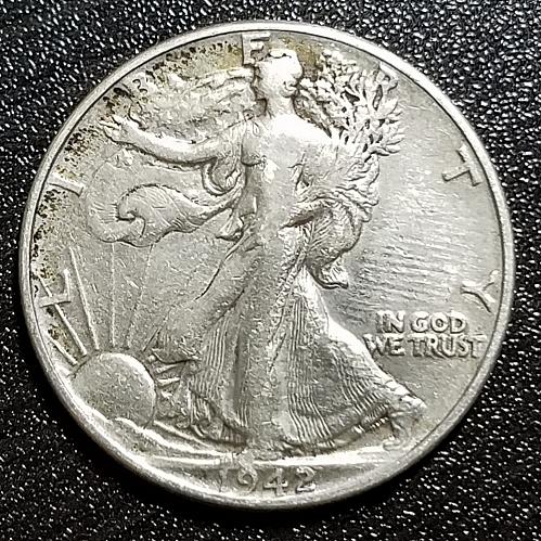 1942 Walking Liberty Half Dollar