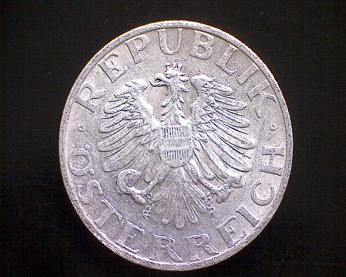 1947 AUSTRIA TWO SCHILLINGS