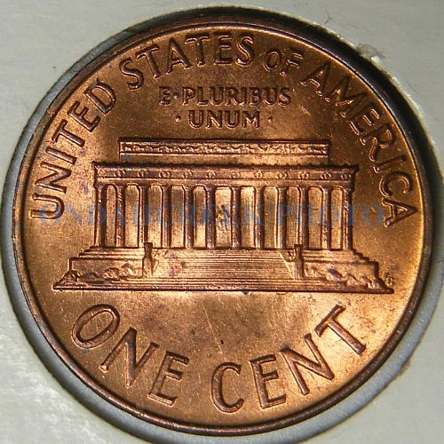 1964 Lincoln Cent Doubled Die Reverse 21 Red Brown UNC