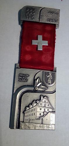 Lot of 5 Switzerland Shooting Medals