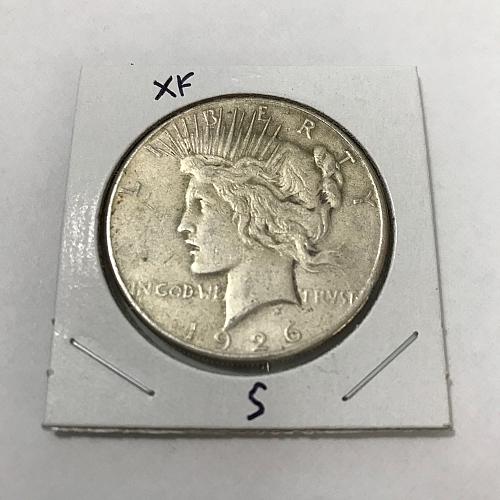 1926 S Peace Dollar