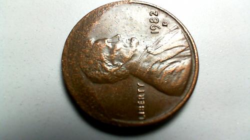 1982 D Copper Large Date Lincoln Memorial Cents
