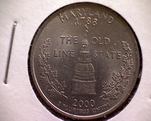 2000 P MARYLAND  STATE QUARTER