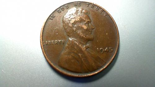 1945 P Lincoln Wheat Cents