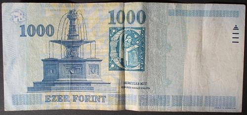 Hungary P195b 1000 Forint F-VF