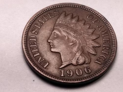 1906 Indian Head cent