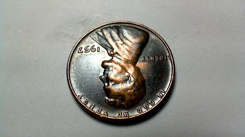 1957 P Lincoln Wheat Cents