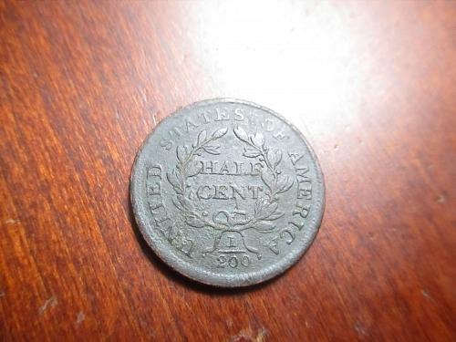 1804 half cent high grade