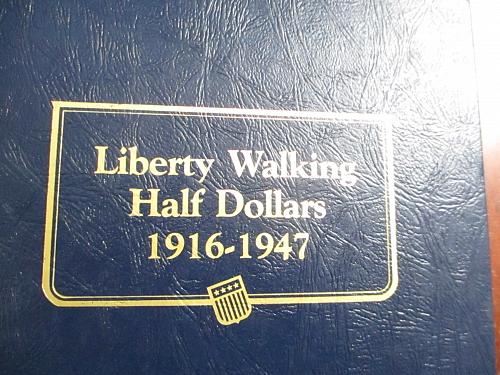 complete walking liberty half dollar set 1916-1947