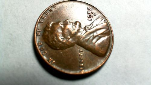 1958 D Lincoln Wheat Cents