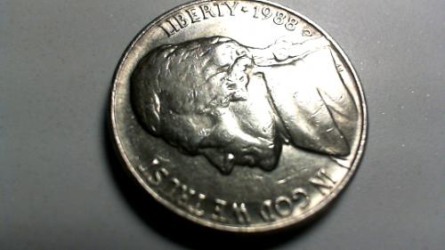 1988 D Jefferson Nickels