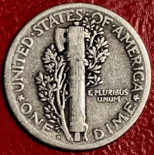 1920D Mercury Dime