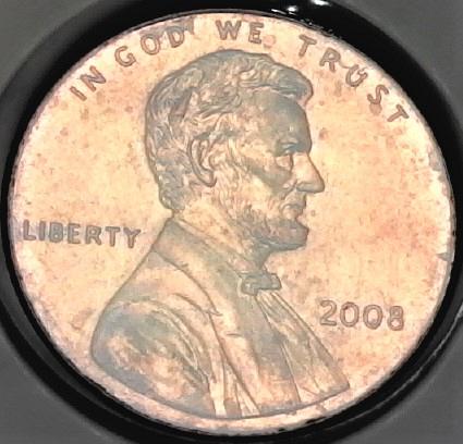 2008 P Lincoln Memorial Cent Small Cent