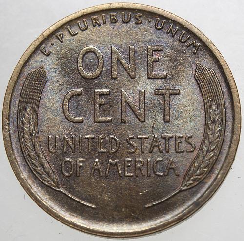 1909 P Lincoln Wheat Cent #11  Beautifully Toned