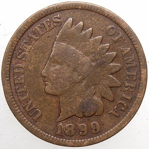 1899 P Indian Head Cent #28