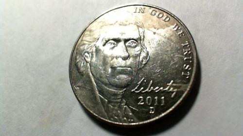 2011 D Jefferson Nickels