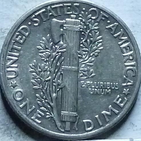 1940-P EXTRA FINE Mercury Dime XF ( 702 )