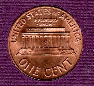 1972 D Lincoln Memorial Cent Small Cents - #7