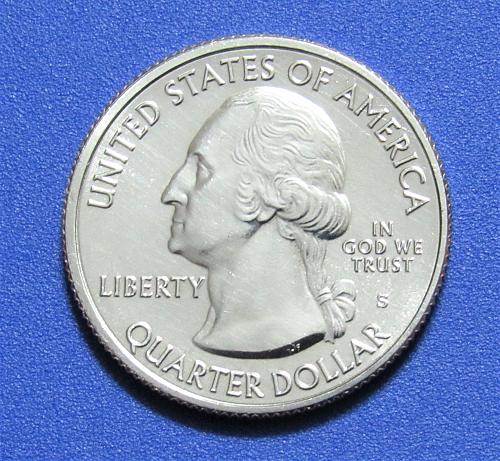2017-S 25 Cents - Frederick Douglass DC National Park America Beautiful Quarter