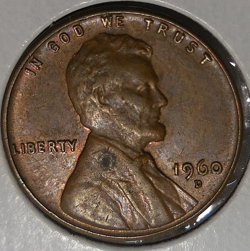 ✅1960-D/D Lincoln Cent RPM 1MM-118✅