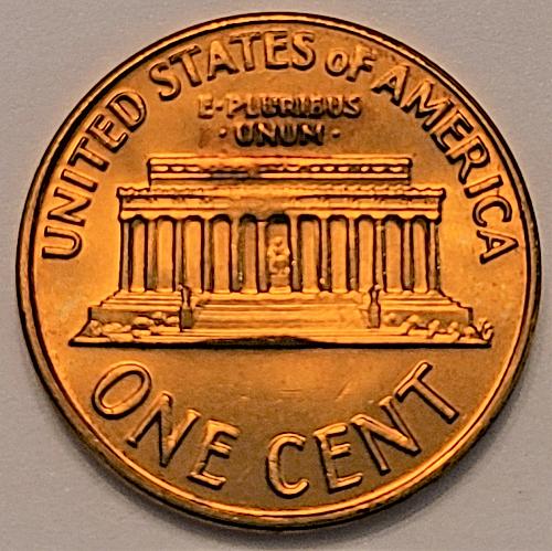 1971 D Lincoln Memorial Penny