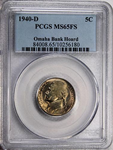 1940 D Jefferson Nickel > Full Step <